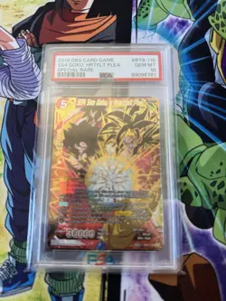Ss4 Son Goku A Heartfelt Plea Bt8-110 Spr PSA 10 Dragon Ball Super Card Psa 10 - Image 1