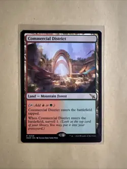 MTG Commercial District MKM 0259 R NM Regular - Image 2