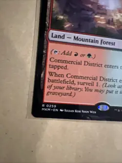 MTG Commercial District MKM 0259 R NM Regular - Image 3