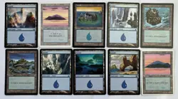 10 x Islands - Various Sets - Magic: The Gathering - MtG - Image 1