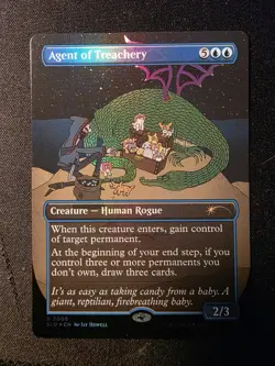 Agent of Treachery (Rainbow Foil) Secret Lair Drop Foil - Image 1