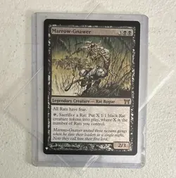 MtG Marrow-Gnawer *Foil* Mystery/List WotC Rare Black unplayed NM - Image 1