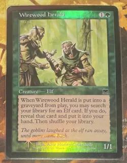 1x Wirewood Herald - FOIL (NM/M) - Image 1