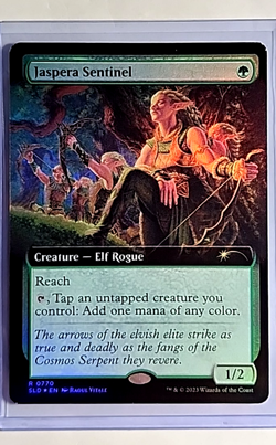 2023 MTG Magic the Gathering SLD Secret Lair Drop Foil #770 Jaspera Sentinel LP - Image 1