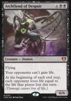 Archfiend of Despair MTG Commander Masters 137 - Image 1