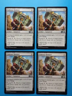 MTG 4x Colossus Hammer x4 NM Core Set 2020 M20 Magic Playset - Image 1