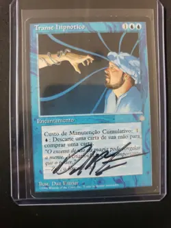 MTG Mox Diamond Sketch Dan Frazier Altered Art Magic Artist Proof SIGNED Jester. - Image 4