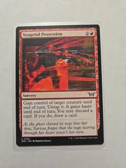Vengeful Possession - Duskmourn - LP - MTG Magic - Uncommon - Sorcery - Image 1