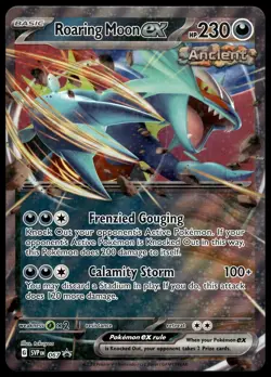 Roaring Moon ex SVP 067 JUMBO OVERSIZED Black Star Promo Pokemon Card - Image 1