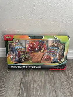 Pokemon Trading Card Game Incineroar ex and Torterra ex Special Collection Box - Image 1