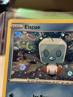 Eiscue SWSH128 - Pokemon TCG Black Star Promo Card W/SWIRL Evolving Skies - NM - Image 3