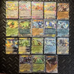 Pokemon EX HOLO Lot of 18 w/ Prismatic Evolutions Promos NM Pack Fresh Sleeved - Image 1