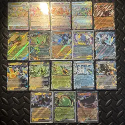 Pokemon EX HOLO Lot of 18 w/ Prismatic Evolutions Promos NM Pack Fresh Sleeved - Image 4