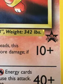Pokemon Arcanine Black Star Promo Cards (LOT of 3) #6 2000 Wizards TCG Unplayed - Image 4