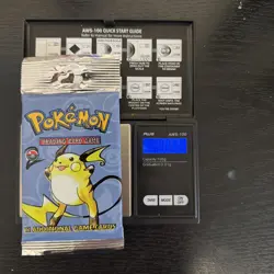 20.87g Pokemon TCG Base Set 2 Booster Pack 2000 Raichu Art WOTC Vintage Sealed - Image 1