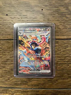 2024 Pokemon SV Twilight Masquerade TWM EN Greninja ex #214/167 - Image 1