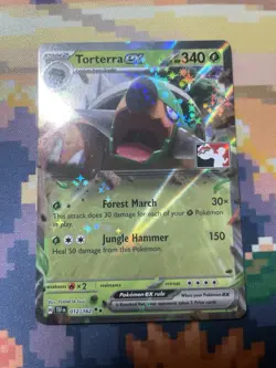 Torterra ex 012/162 Temporal Forces Play! Pokemon Prize Pack Series - Image 1