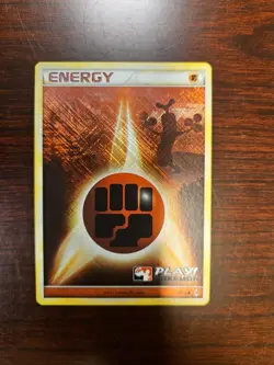 Pokemon 2011 Call of Legends Fighting Energy 93/95 Play! Stamped Promo NM - Image 2