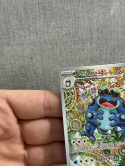 Seismitoad 105/086 Pokemon Black Bolt Holo Special Illustration Rare Pack Fresh - Image 4
