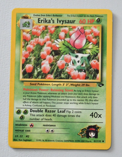 Erika's Ivysaur 41/132 Pokemon Gym Challenge Regular, Ungraded, Excellent - Image 1