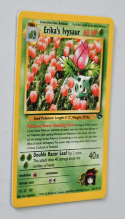 Erika's Ivysaur 41/132 Pokemon Gym Challenge Regular, Ungraded, Excellent - Image 3