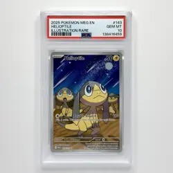 Helioptile 143/132 Illustration Rare Pokemon TCG Mega Evolution PSA 10 Gem Mint - Image 1