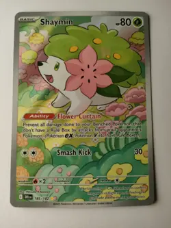 Pokemon TCG - Shaymin - 185/182 - Destined Rivals - NM/Pack Fresh - Image 1