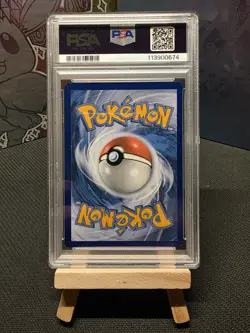Espeon & Deoxys GX Tag Team SM240 Holo Pokemon TCG PSA 9 - Image 2