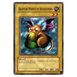 Archfiend Marmot of Nefariousness Yu-Gi-Oh! TP6-EN016 Common - Image 1