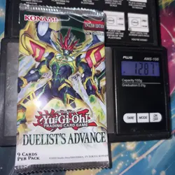 Heavy 12.87g Yu Gi Oh Sealed Duelist's Advance Booster Pack - Image 1