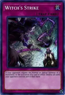 Yugioh! LP Witch's Strike - SAST-EN079 - Secret Rare - Unlimited Edition Lightly - Image 1