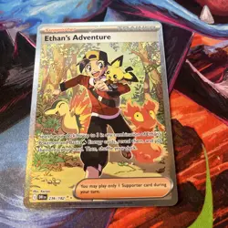 Pokemon card Ethan's Adventure SV10: Destined Rivals #236 SIR Near Mint - Image 2
