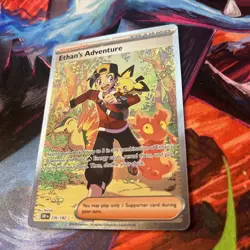 Pokemon card Ethan's Adventure SV10: Destined Rivals #236 SIR Near Mint - Image 3