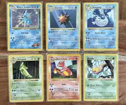 Pokemon Card Lot Vintage WOTC 1st Edition, Shadowless, Holo - Image 3