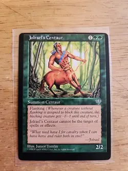 Jolrael's Centaur - Mirage - Error Card - Miscut - MTG Magic - Image 1