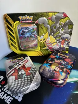 Pokemon Card Lot 100+ Cards | Mixed Sets, Stickers, Storage, Sealed Cards | Used - Image 1