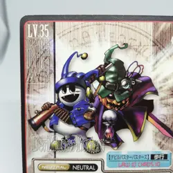 254 Devil Busters Shin Megami Tensei trading card Game Atlus NETURAL CHAOS DARK - Image 2