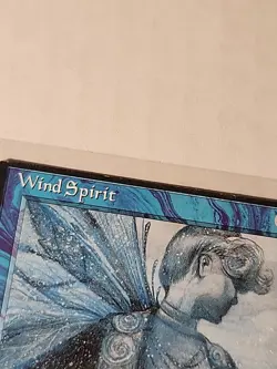 Wind Spirit - Ice Age - MTG Magic - Uncommon - Error Card - Miscut (Damaged) - Image 2