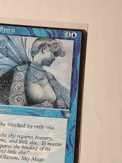 Wind Spirit - Ice Age - MTG Magic - Uncommon - Error Card - Miscut (Damaged) - Image 4