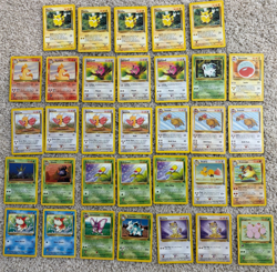 Pokemon Cards TCG Jungle Edition Lot of 33 Various Cards - Image 1