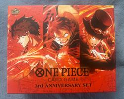 One Piece Card Game 3rd Anniversary Japanese Supply Set (No Cards) - Image 1