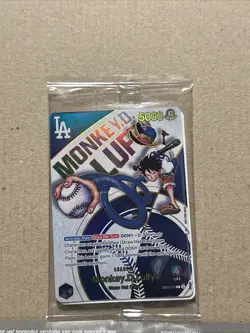 Monkey.D.Luffy, EB02-010, L, Dodgers x One Piece, foil promo card, (only 1 card) - Image 1