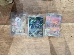 Pokemon TCG Mew And Mewtwo SEALED SV-151 Promo Cards - Image 1