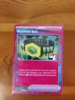 Maximum Belt 154/162 Prize Pack Series Cards Holo - Image 1