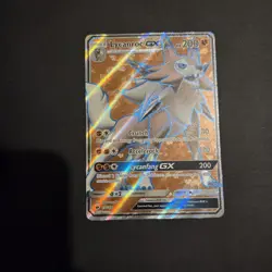 Pokemon Card - Sun & Moon Burning Shadows 136/147 Lycanroc GX Holo - M/NM - Image 1