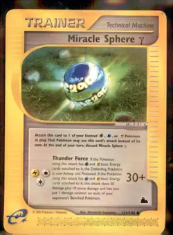 Pokemon Card - Miracle Sphere Gamma Skyridge 131/144 Non Holo - Image 1