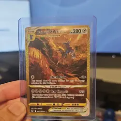 Pokemon Origin Forme Dialga VSTAR GG68/GG70 Crown Zenith Holo Card - Image 1