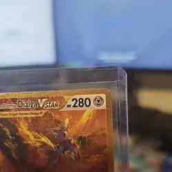 Pokemon Origin Forme Dialga VSTAR GG68/GG70 Crown Zenith Holo Card - Image 3