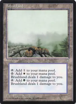 MTG - Brushland - Ice Age - Image 1