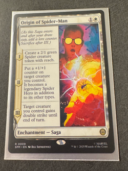 MTG Origin Of Spider-Man 0009 Rare - Image 1